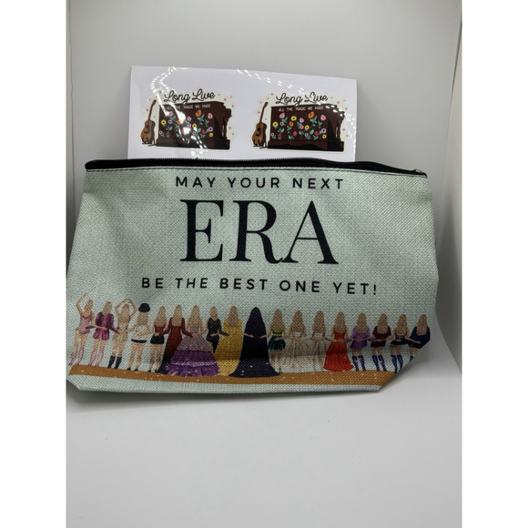 Unbranded Handbags - Eras Tour Green Pouch With Stickers